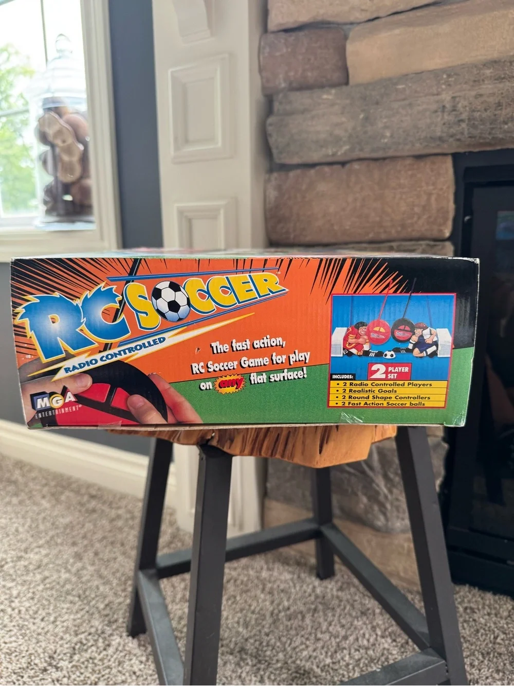 MGA RC Soccer Radio-Control Tabletop Game – New & Sealed (1998)